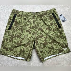 RVCA DARK MILITARY KEVIN EW HYBRID SHORTS 17”